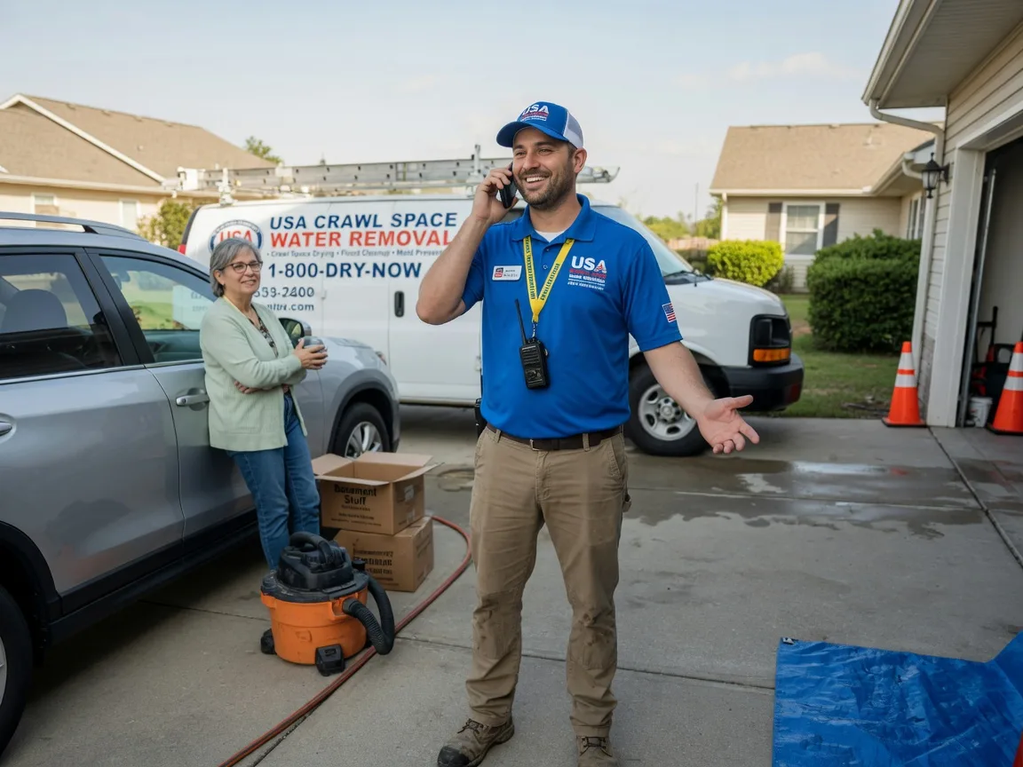 Crawl Space Water Removal Clemmons, NC FAQs